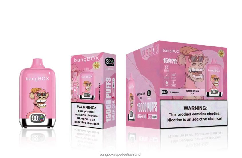 Bang Box Berlin - 6ZZLF845 Bang Box 15000 Züge Wassermeloneneis