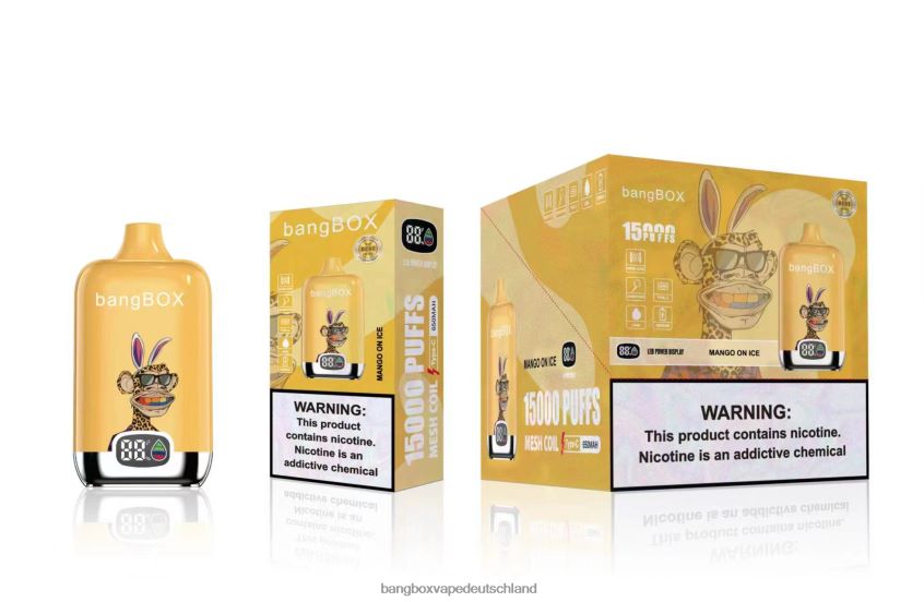 Bang Box Preis - 6ZZLF848 Bang Box 15000 Züge Mango auf Eis